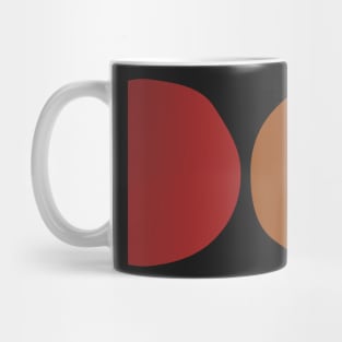 Pastel Colors Geometric Abstract Mug